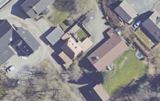 Satellitbillede af bolig og nærområde i projekt A24-004, Ryvej